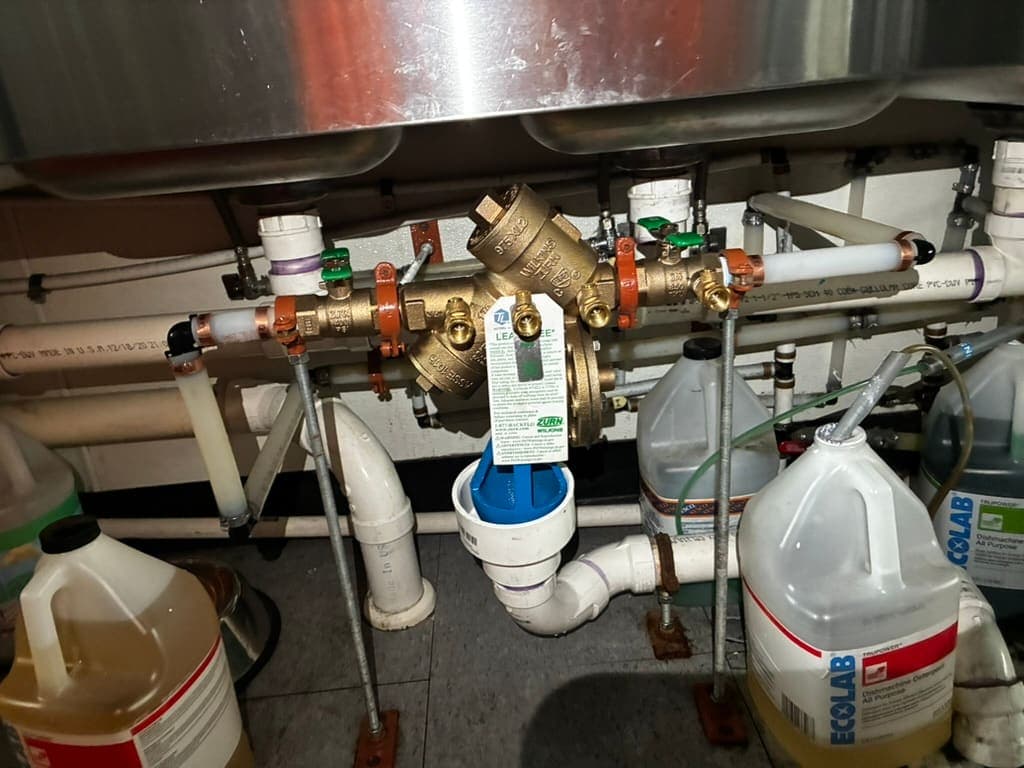 Water treatment equipment installed by MRJ Plumbing in Asheville, NC